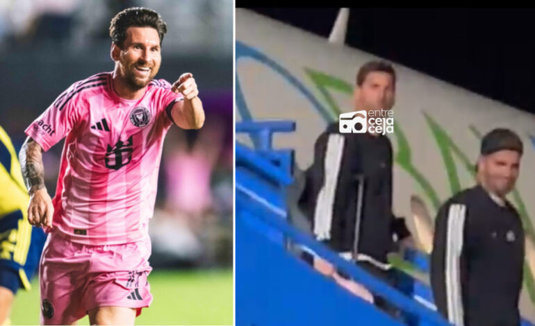 El aeropuerto José María Córdova recibió a Lionel Messi y al Inter de Miami
