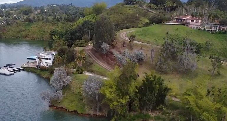 finca La Manuela en Guatapé, ex propiedad de Pablo Escobar vendida por Activos SAE