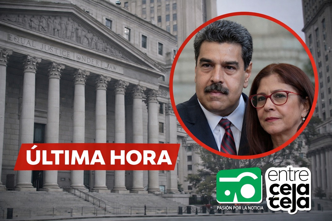 URGENTE | Fiscalía de EE. UU. acusa a Nicolás Maduro y a Cilia Flores por narcoterrorismo