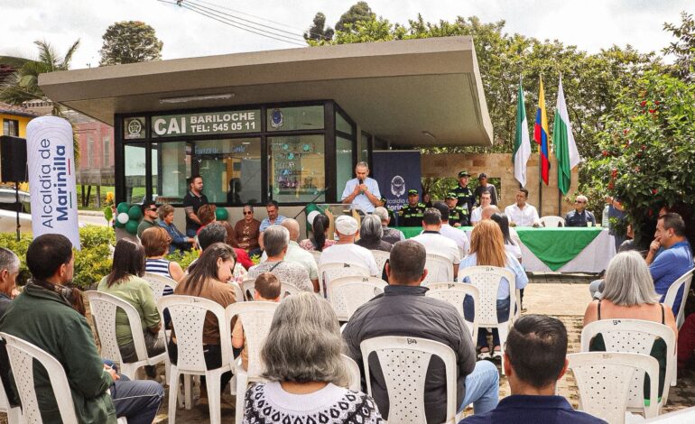 Alcaldía de Marinilla activa el CAI Bariloche para reforzar la seguridad ciudadana