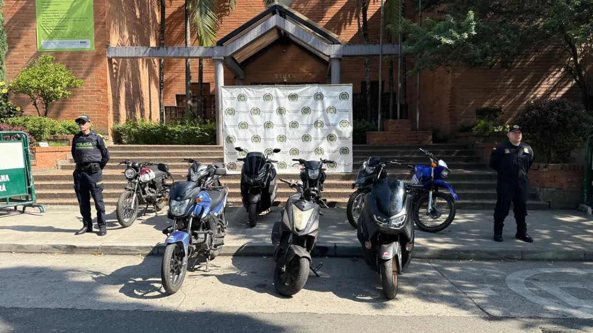 Recuperan en promedio nueve vehículos diarios hurtados en el Valle de Aburrá, según autoridades