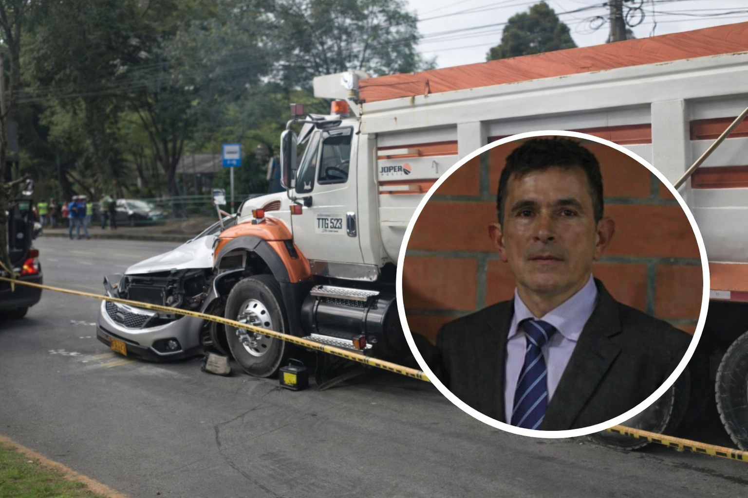 Trágico accidente en la autopista Medellín–Bogotá deja un docente fallecido en El Santuario