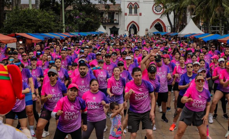 Carrera Atlética Con Ellas en La Ceja para promover una vida libre de violencias basadas en género