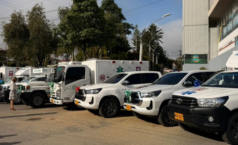 Rionegro refuerza la atención médica con dotación de transporte y obras en su red hospitalaria