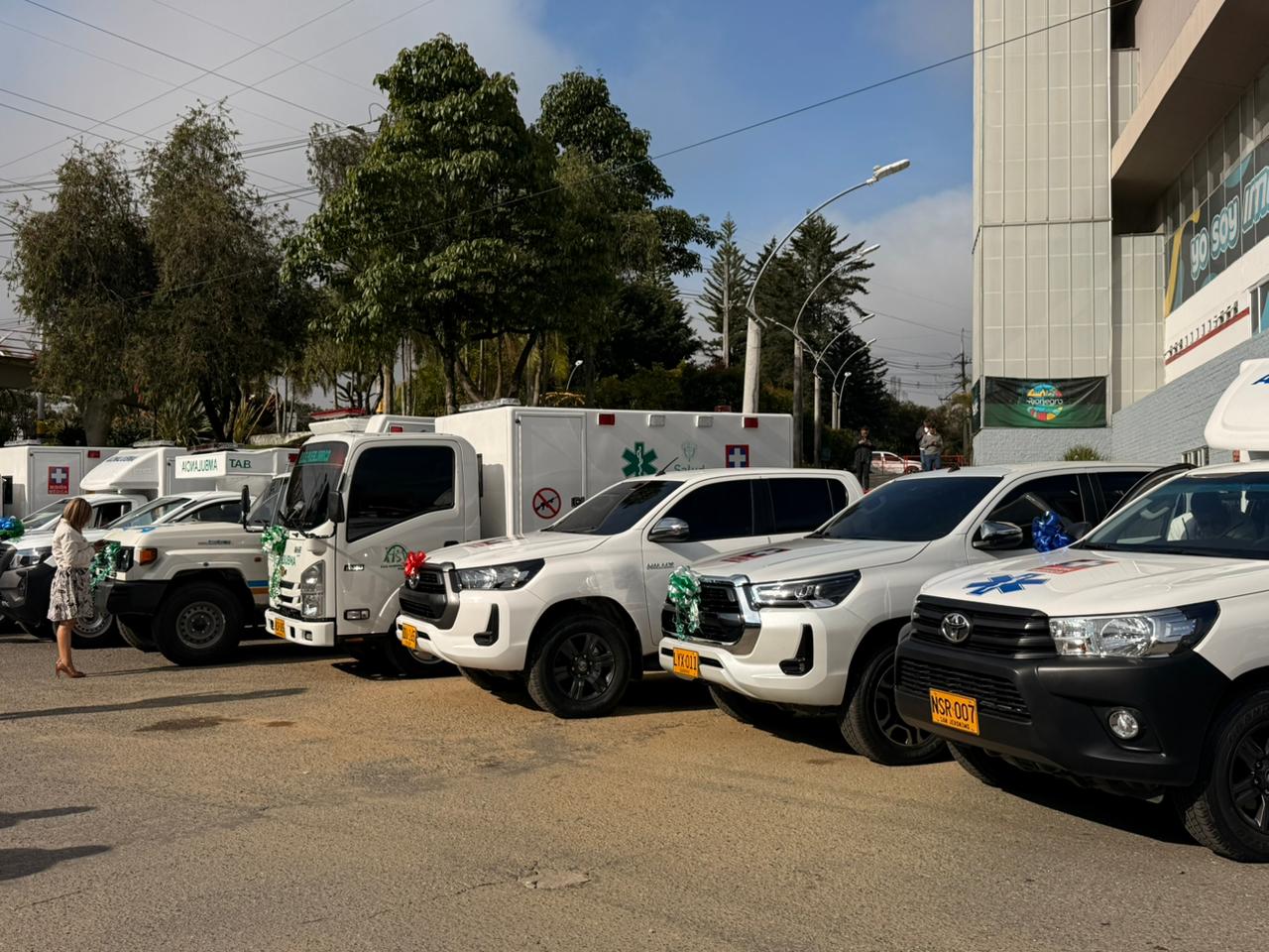 Rionegro refuerza la atención médica con dotación de transporte y obras en su red hospitalaria