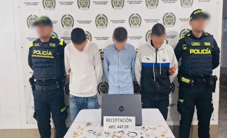 Rionegro: seguimiento con cámaras y alerta ciudadana terminan en captura de tres presuntos ladrones de viviendas