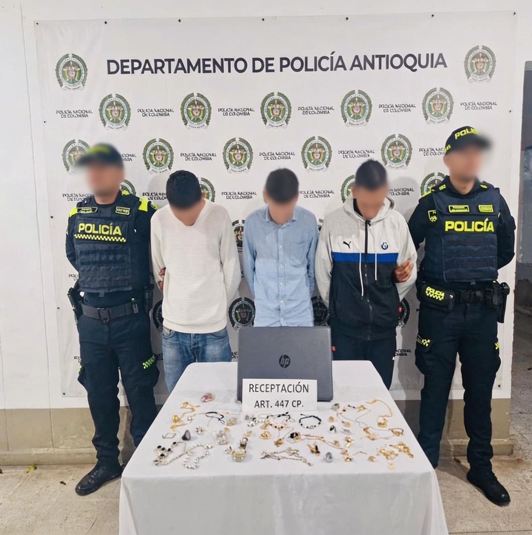 Rionegro: seguimiento con cámaras y alerta ciudadana terminan en captura de tres presuntos ladrones de viviendas