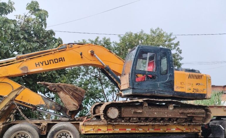 Autoridades decomisaron retroexcavadora que sería usada para minería ilegal en Nariño, Antioquia