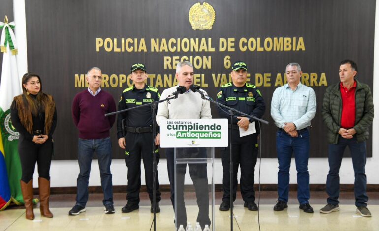 Antioquia invierte $45 mil millones en tecnología para fortalecer a la Policía Nacional