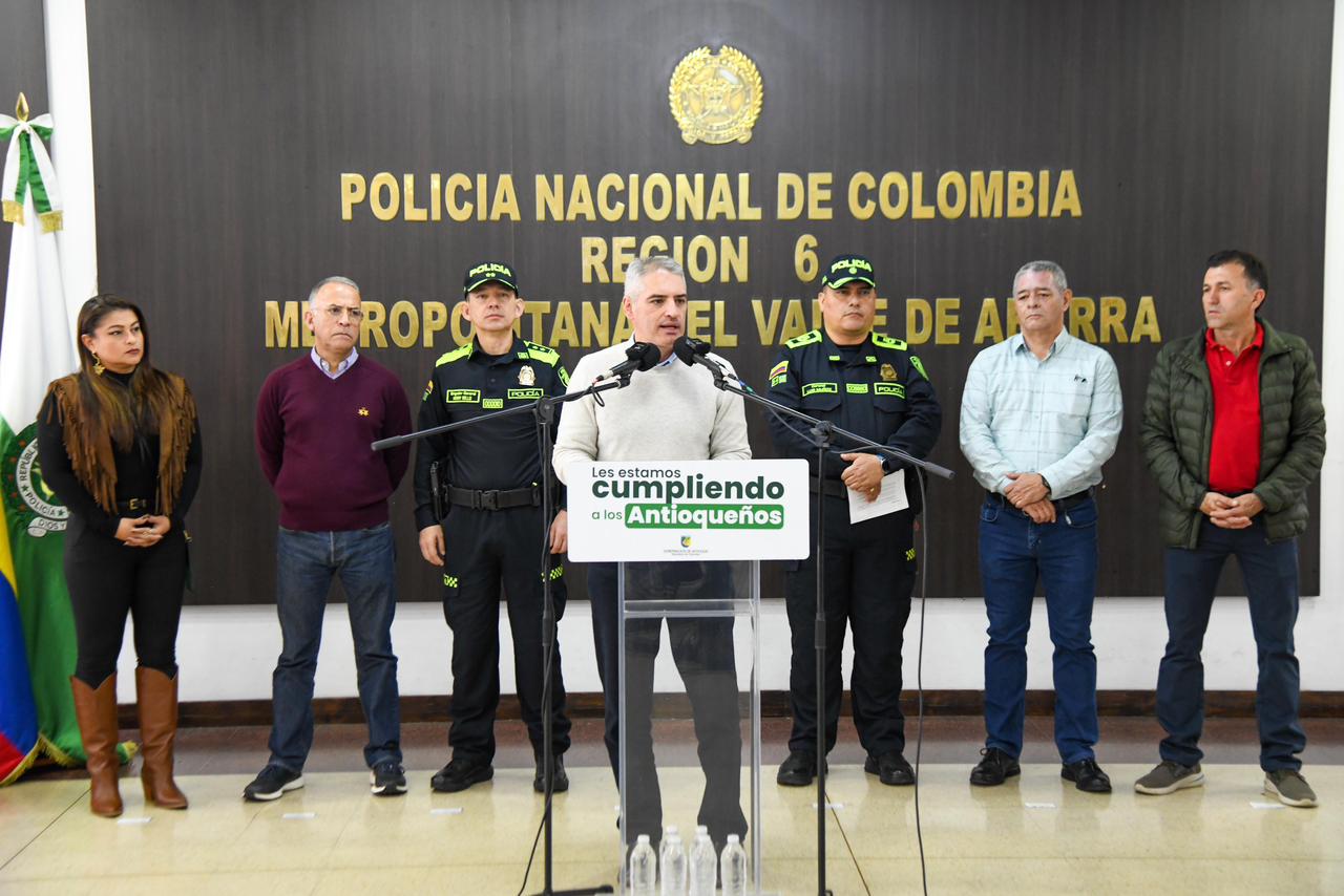 Antioquia invierte $45 mil millones en tecnología para fortalecer a la Policía Nacional