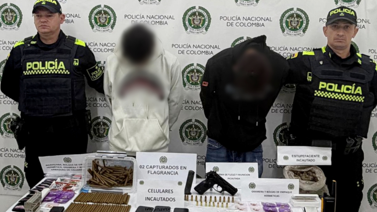 Intentaron volarse pero la Policía los alcanzó: terminaron descubriendo un punto de drogas en El Peñol