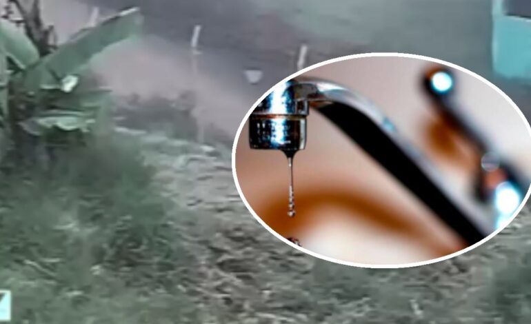 Confirman que ya empezó a llegar el agua otra vez en zonas afectadas de Marinilla