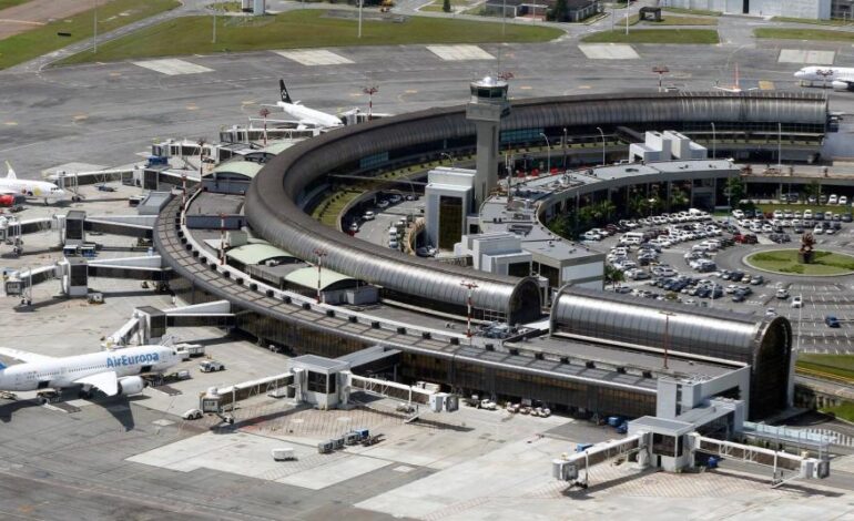 aeropuerto José María Córdova en Rionegro con alta operación de pasajeros