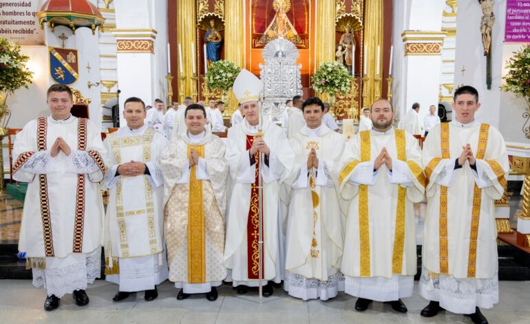 Ordenaciones sacerdotales y diaconales en la Diócesis de Sonsón-Rionegro
