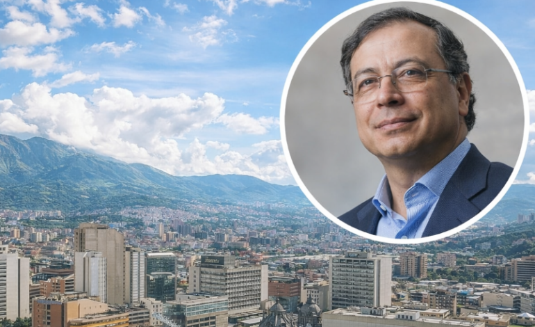 propuestas de Gustavo Petro para Medellín sobre universidades vivienda y trenes