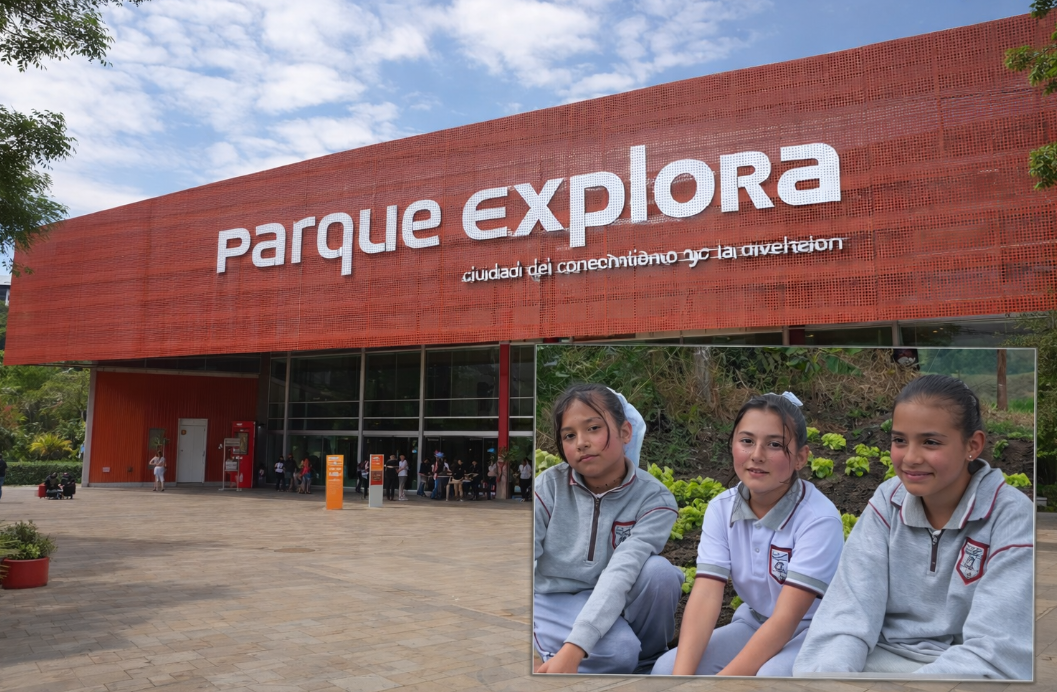 Niños de la vereda Colmenas en La Ceja sueñan con conocer el Parque Explora