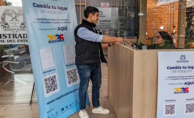 El plazo para cambiar el lugar de votación en Colombia va hasta el 31 de marzo de cara a elecciones presidenciales