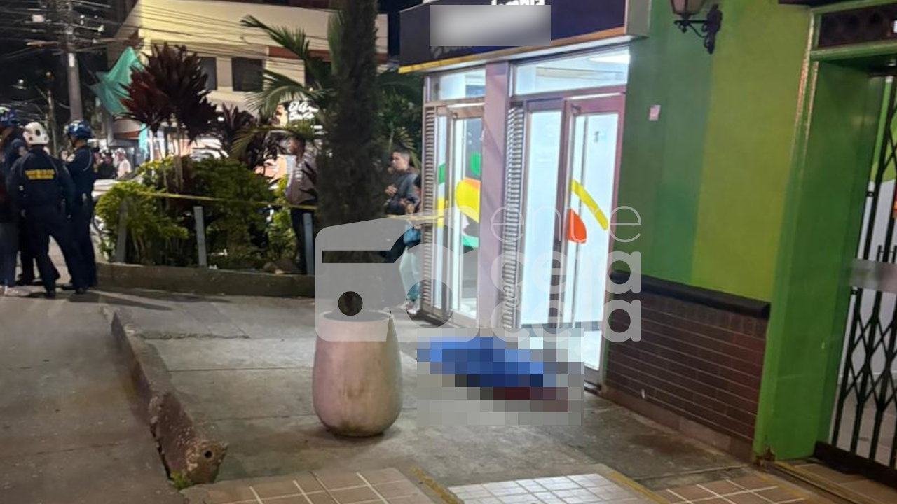 En Rionegro, hombre que habría discutido con otros en un negocio apareció muerto minutos después