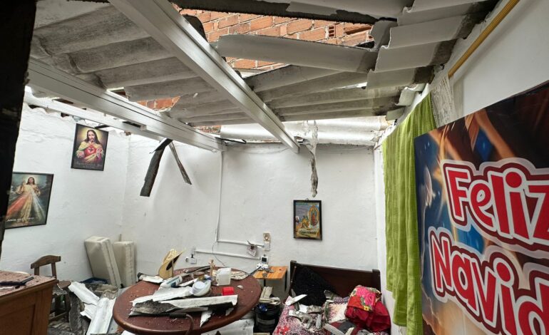 Explosión por fuga de gas deja una persona herida en vivienda de Rionegro