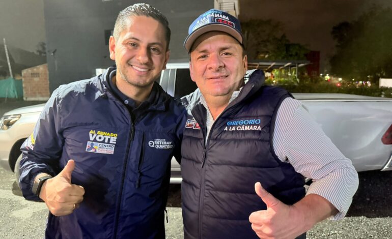 Gregorio Orjuela candidato a la Cámara aliado del gobernador Andrés Julián Rendón