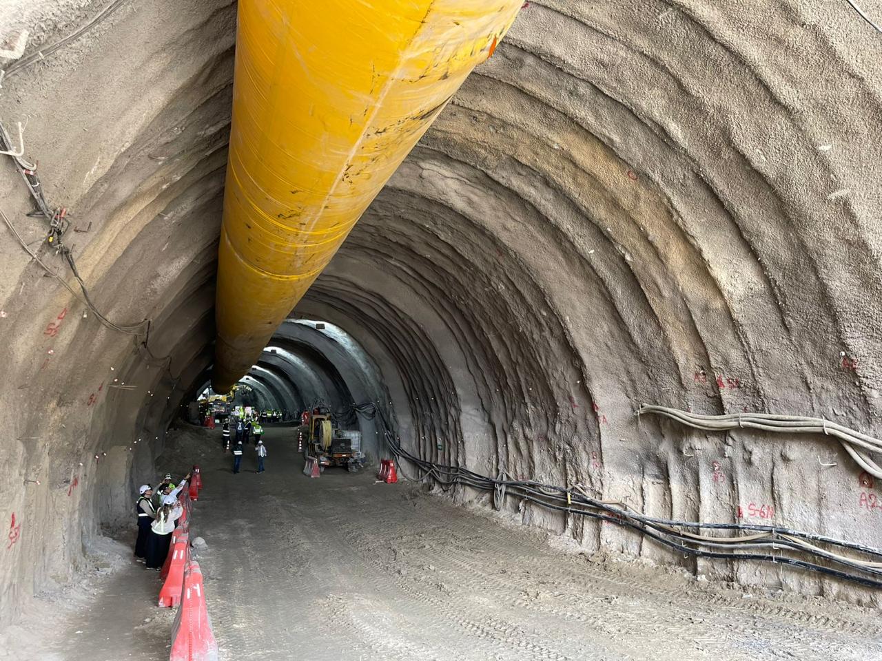 Excavación del túnel Seminario 2 supera los 100 metros en la segunda etapa del Túnel de Oriente