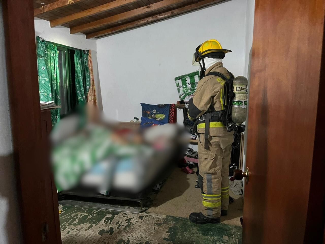 Dos personas murieron en vivienda de Rionegro tras presunta fuga de gas