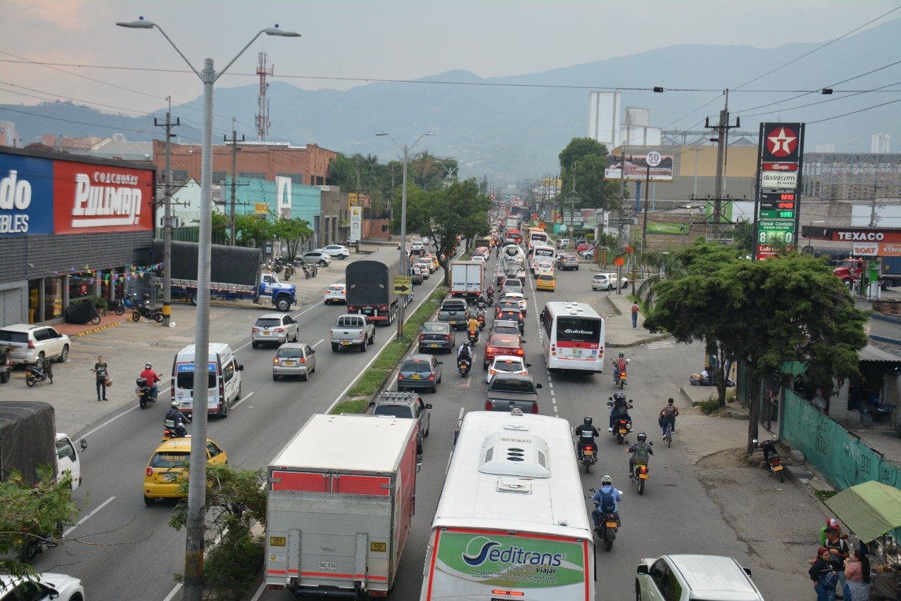 Adiós al pico y placa en la Autopista Sur: Itagüí elimina la medida de forma definitiva
