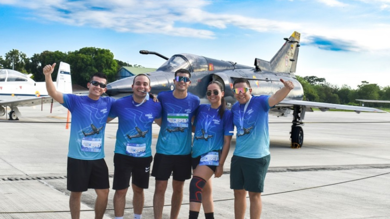En Rionegro abrirán base aérea de la FAC para una carrera atlética en apoyo a causas sociales