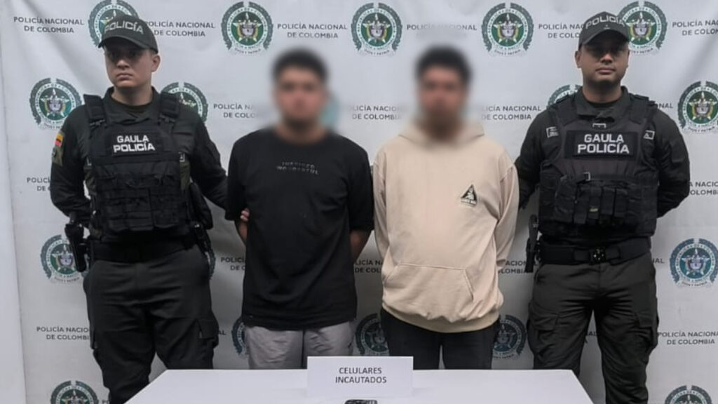 Capturan a dos señalados de secuestros y extorsiones tras operativos en Rionegro y Bello