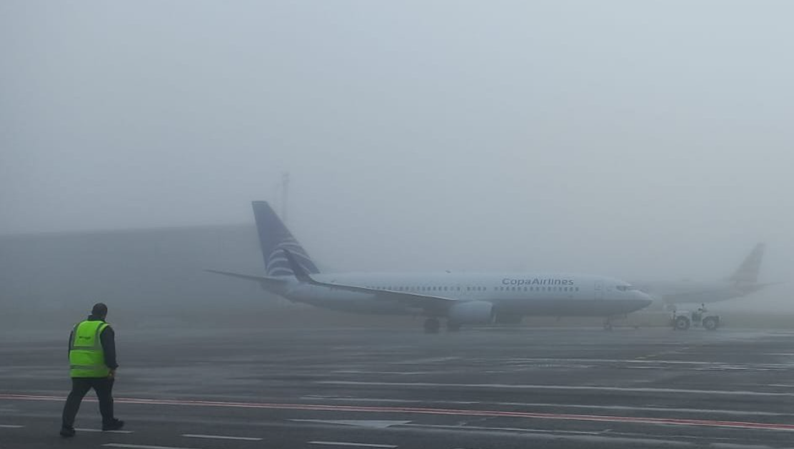 Niebla afectó operaciones en el aeropuerto José María Córdova