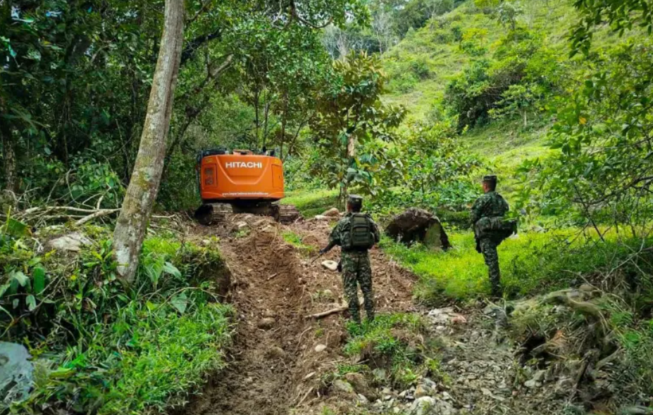 Operativo en San Luis deja millonarias pérdidas a la minería ilegal