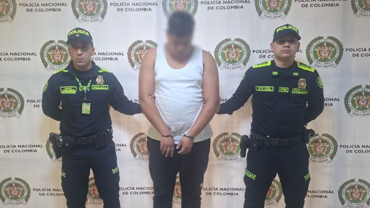Capturan a presunto ladrón de carros en Girardota tras rastreo de cámaras