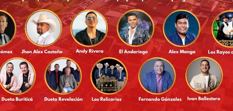 Fiestas de la Papa 2026 en La Unión: estos son los artistas confirmados