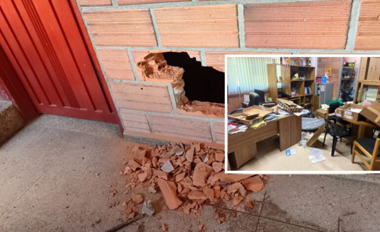 El colmo: ladrones robaron computadores en escuela rural de Guarne
