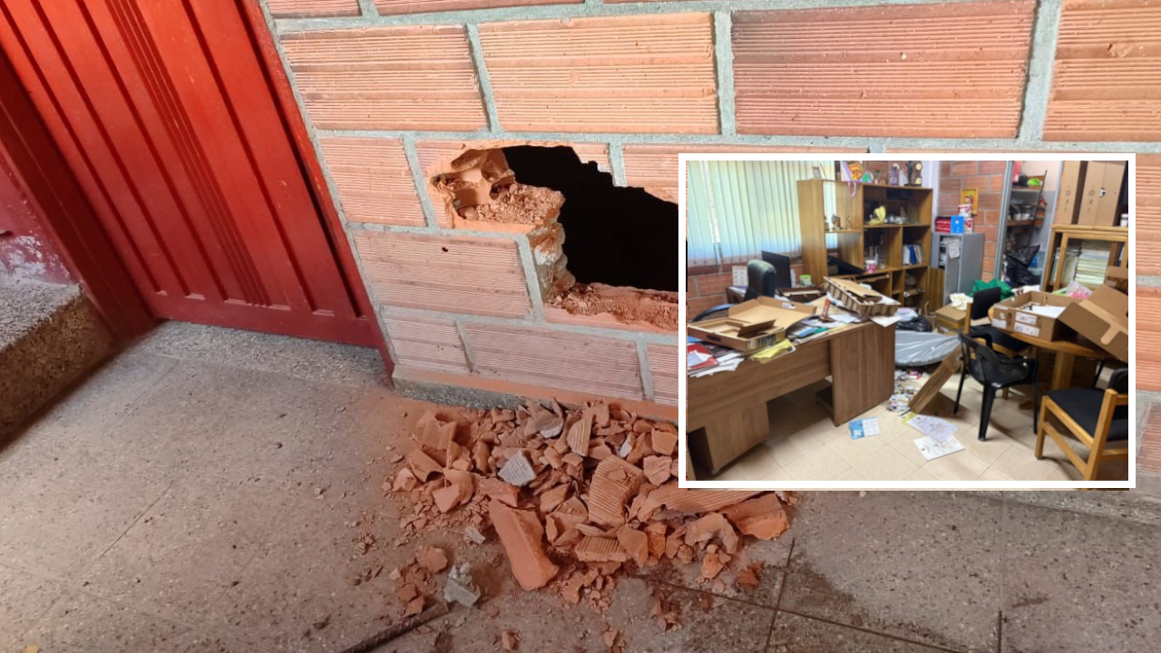 El colmo: ladrones robaron computadores en escuela rural de Guarne