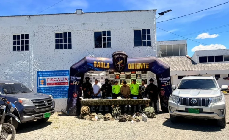 Operación militar en San Francisco Antioquia donde fue capturado alias Mono Chucho del Clan del Golfo