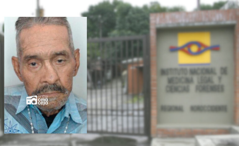 Adulto mayor permanece sin ser reclamado en Medicina Legal de La Ceja