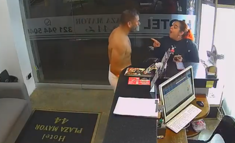 Hombre agrede a empleada de hotel en la Avenida 33 de Medellín