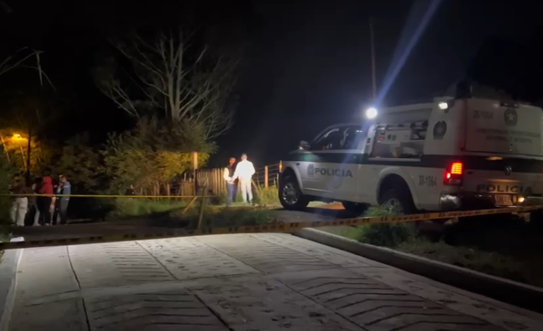 Masacre en Marinilla: cuatro personas fueron asesinadas en la vereda Alto del Mercado
