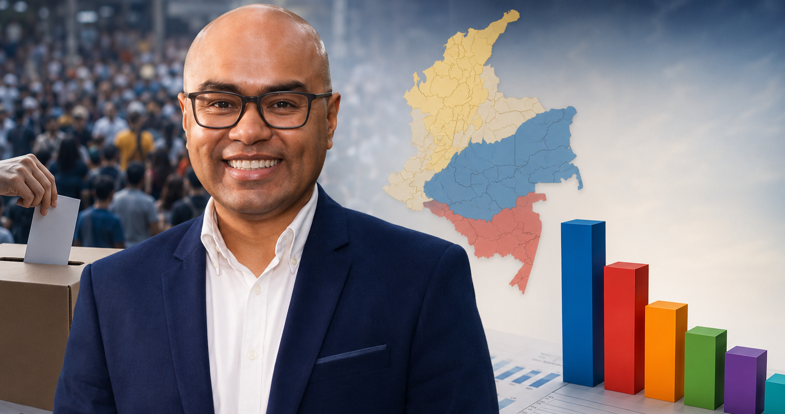 ¿Quién puede ganar la primera vuelta en Colombia? el análisis político de Diego Corrales sobre la carrera presidencial