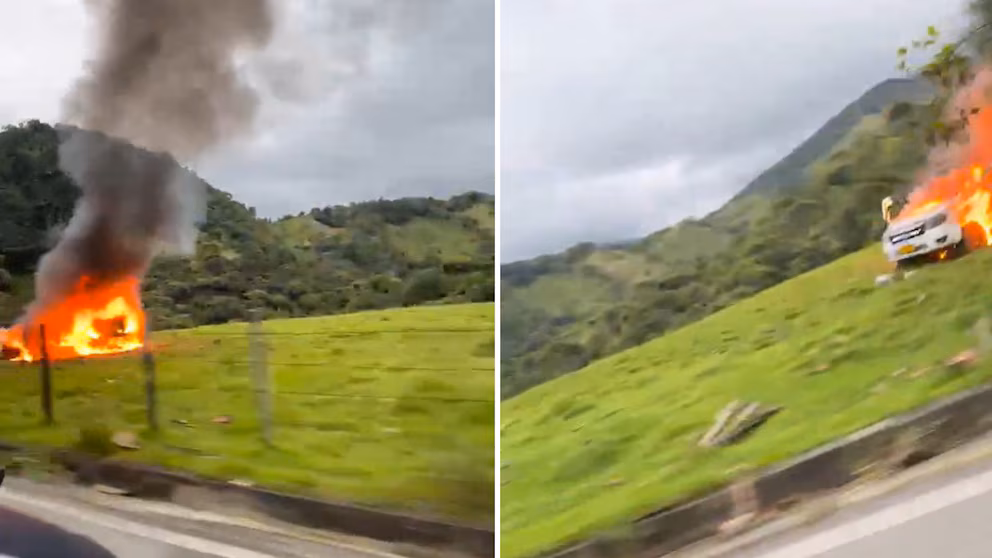 “Nos dispararon más de 20 veces”: sobrevivientes del carro incinerado en Guatapé hablan en exclusiva