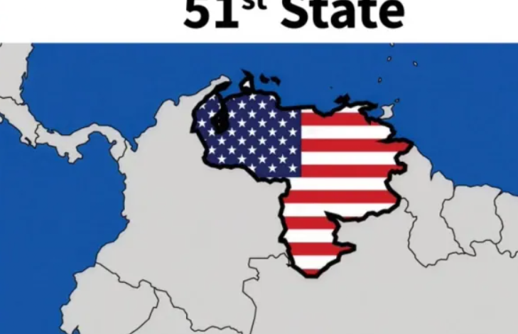 Trump publicó imagen de Venezuela como “estado 51” de EE. UU. y genera reacciones políticas