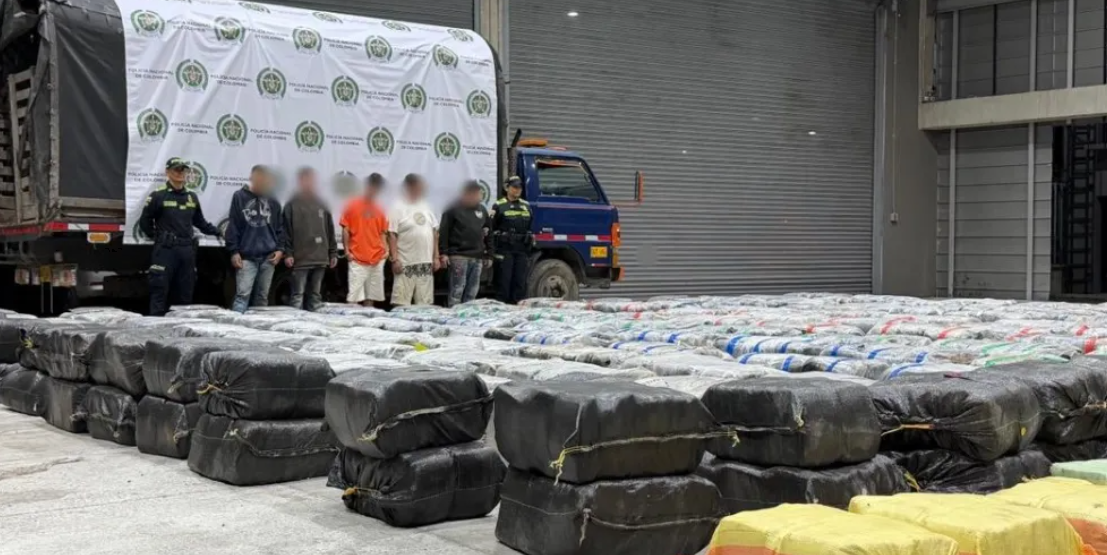 Incautaron cinco toneladas de marihuana en Medellín