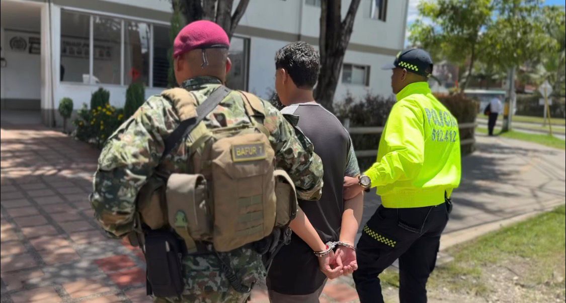 Capturaron en Rionegro a alias “Juancho”, señalado de mover droga para “El Mesa”