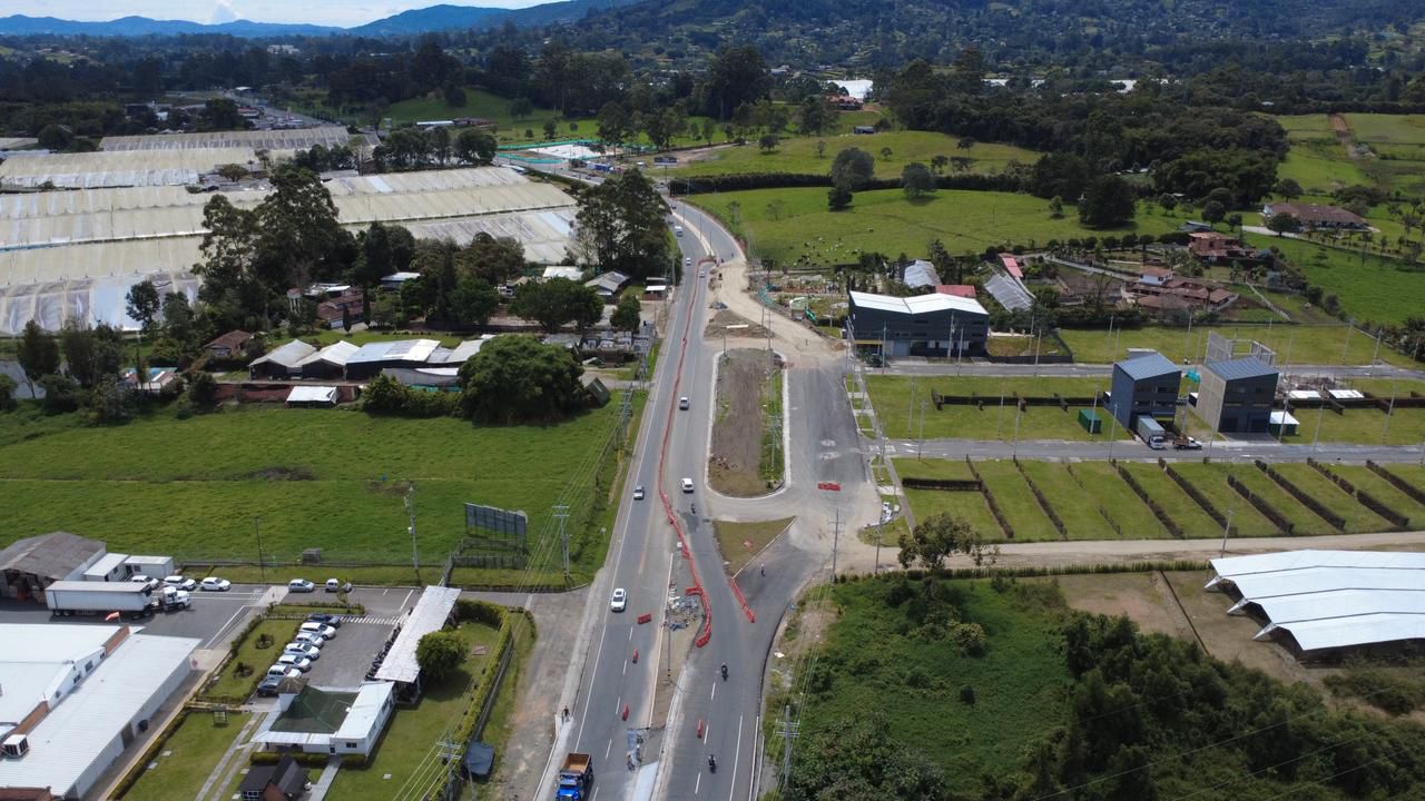 Doble calzada La Ceja–Rionegro llega al 95 % y proyecta entrega en julio