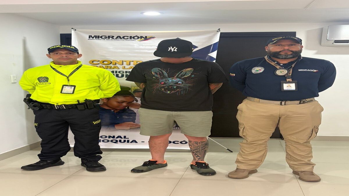 Capturado en Medellín presunto depredador sexual de menores: cayó mientras hacía trámite migratorio
