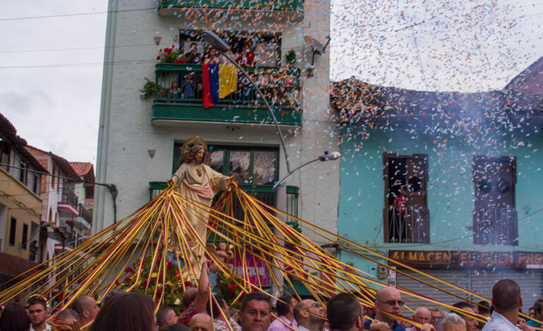 Programación de las Fiestas del Sagrado Corazón de Jesús 2026 en El Santuario, Antioquia.