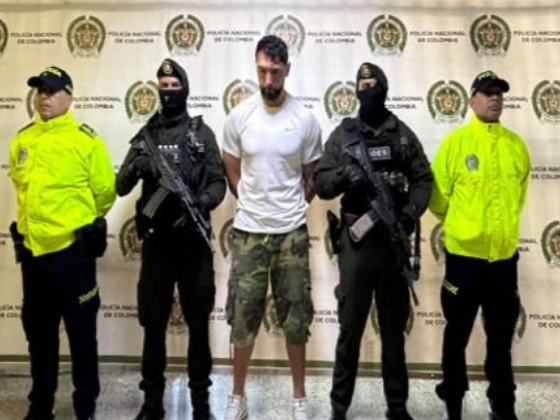 Capturan en Envigado a alias “El Francés”, uno de los narcotraficantes más buscados por Interpol