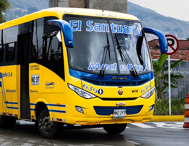 Nuevo punto de despacho de Transoriente para la ruta Rionegro El Santuario en el sector La Galería.