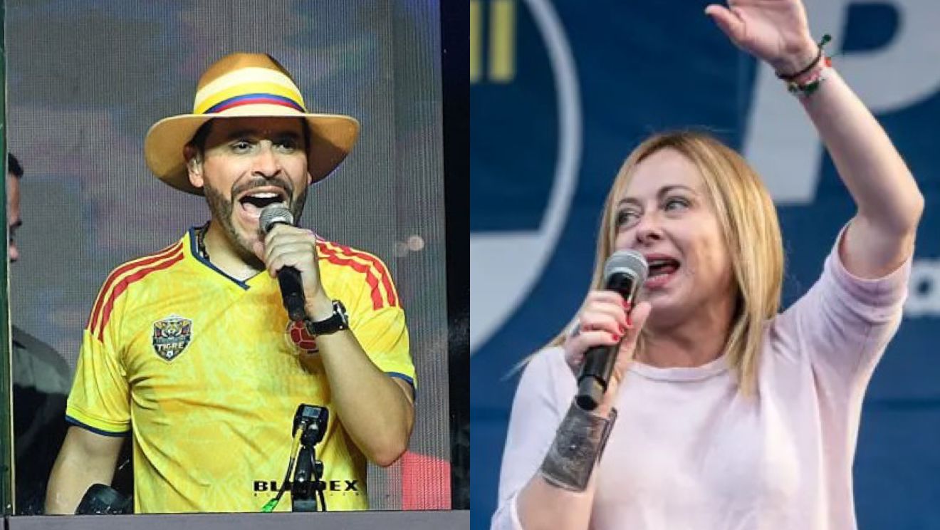 Abelardo de la Espriella anuncia conversación con Giorgia Meloni durante la campaña presidencial.